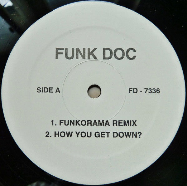 Funk Doc ~ Funkorama (Remix) / How You Get Down? / Tonite's Da Night (Remix) / Can't Wait (Remix) (Vinyl) - Djungel & Jazz