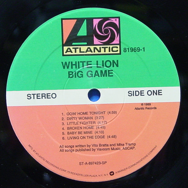 White Lion ~ Big Game (Vinyl) - Djungel & Jazz