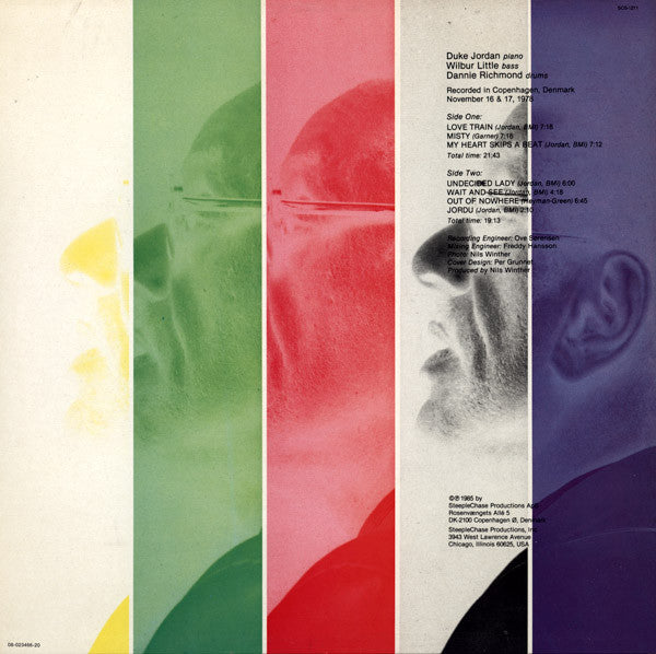 Duke Jordan Trio ~ Wait And See (Vinyl) - Djungel & Jazz