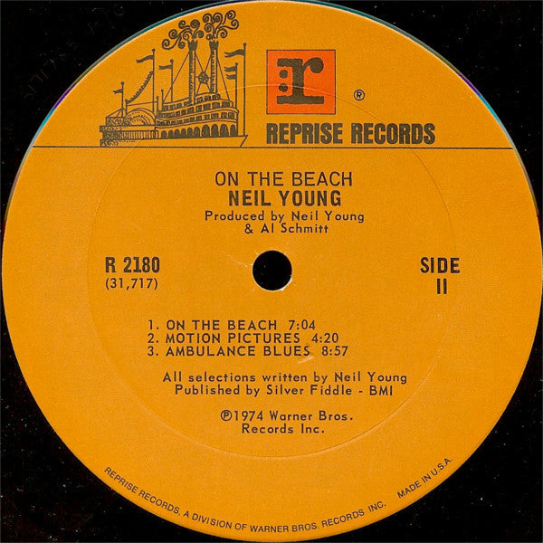 Neil Young ~ On The Beach (Vinyl) - Djungel & Jazz