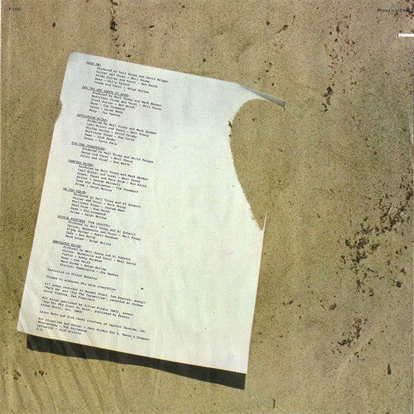 Neil Young ~ On The Beach (Vinyl) - Djungel & Jazz