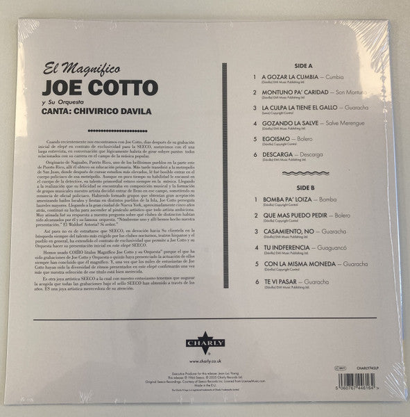 Joe Cotto ~  El Magnifico (Vinyl) - Djungel & Jazz