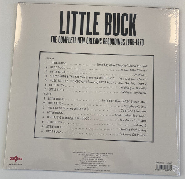 Little Buck ~ The Complete New Orleans Recordings (Vinyl) - Djungel & Jazz
