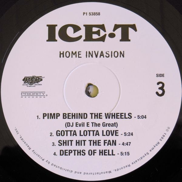 Ice-T ~ Home Invasion (Vinyl) - Djungel & Jazz