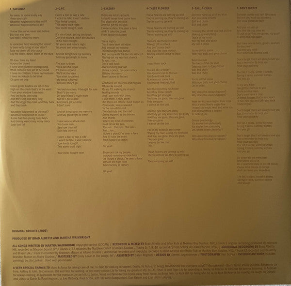Martha Wainwright ~ Martha Wainwright (Vinyl) - Djungel & Jazz