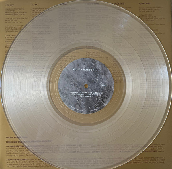 Martha Wainwright ~ Martha Wainwright (Vinyl) - Djungel & Jazz