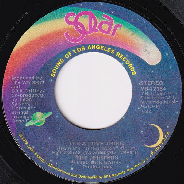 The Whispers ~ It's A Love Thing (Vinyl) - Djungel & Jazz