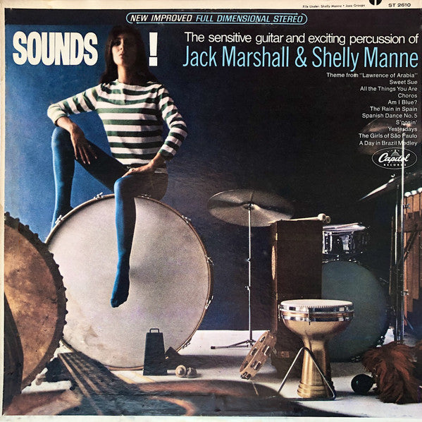 Jack Marshall & Shelly Manne ~ Sounds! (Vinyl) - Djungel & Jazz