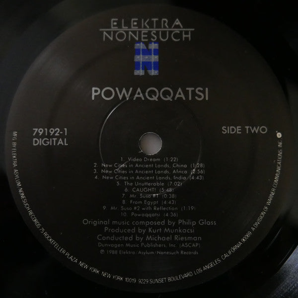 Philip Glass ~ Powaqqatsi (Vinyl) - Djungel & Jazz