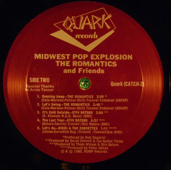 Romantics And Friends ~ Midwest Pop Explosion! (Vinyl) - Djungel & Jazz