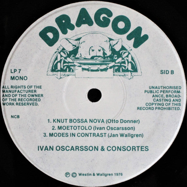 Ivan Oscarsson & Consortes ~ Ivan The Terrible (Vinyl) - Djungel & Jazz