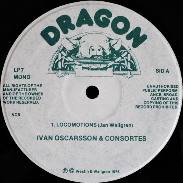 Ivan Oscarsson & Consortes ~ Ivan The Terrible (Vinyl) - Djungel & Jazz