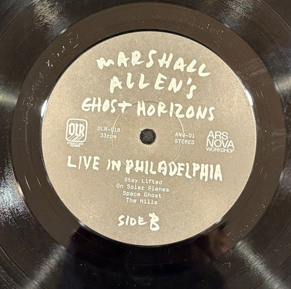 Marshall Allen's Ghost Horizons ~ Live In Philadelphia (Vinyl) - Djungel & Jazz