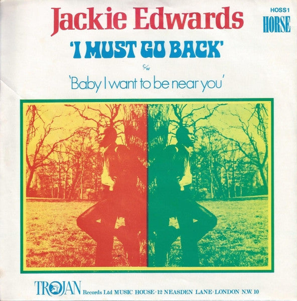 Jackie Edwards ~ I Must Go Back (Vinyl) - Djungel & Jazz