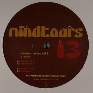 Steevio ~ Modular Techno Vol 1 (Vinyl) - Djungel & Jazz