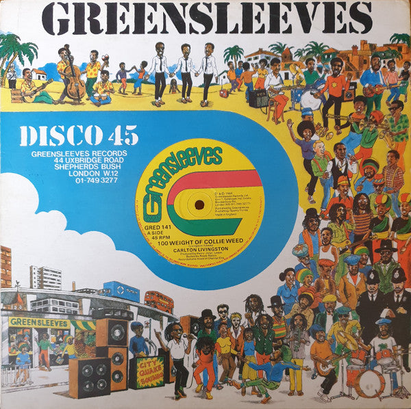 Carlton Livingston : 100 Weight Of Collie Weed / Soundman Clash (12")