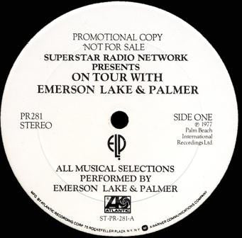 Emerson, Lake & Palmer ~ On Tour With Emerson, Lake & Palmer (Vinyl) - Djungel & Jazz
