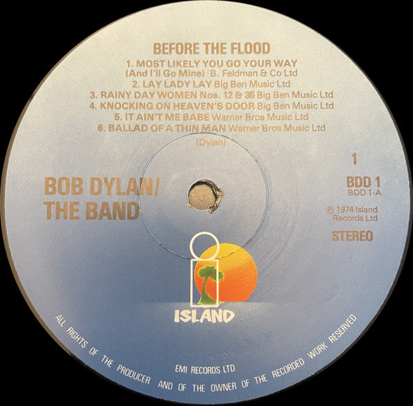 Bob Dylan / The Band ~ Before The Flood (Vinyl) - Djungel & Jazz