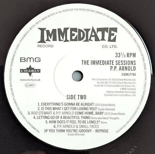 P.P. Arnold ~ The Immediate Sessions (Vinyl) - Djungel & Jazz