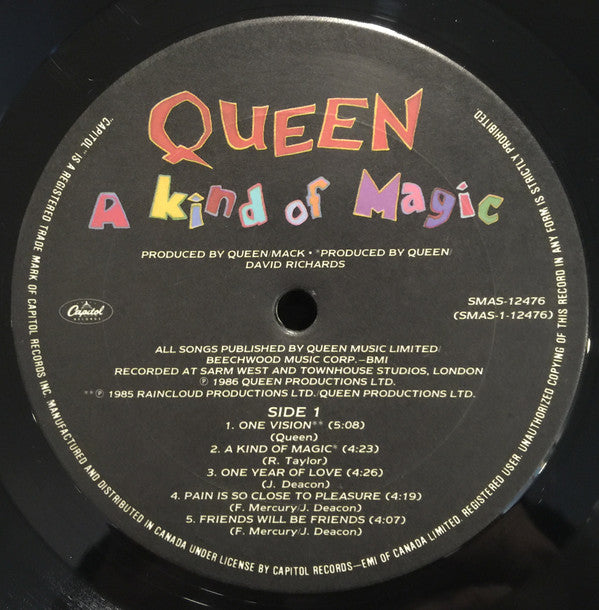 Queen ~ A Kind Of Magic (Vinyl) - Djungel & Jazz