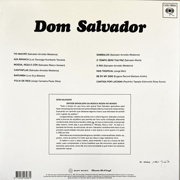 Dom Salvador ~ Dom Salvador (Vinyl) - Djungel & Jazz