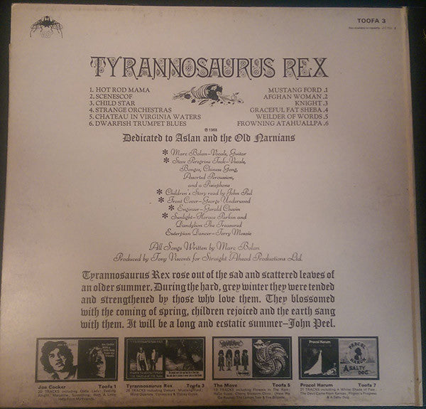 Tyrannosaurus Rex : Prophets, Seers & Sages, The Angels Of The Ages / My People Were Fair And Had Sky In Their Hair... But Now They're Content To Wear Stars On Their Brows (LP, Album, RE + LP, Album, RE + Comp)