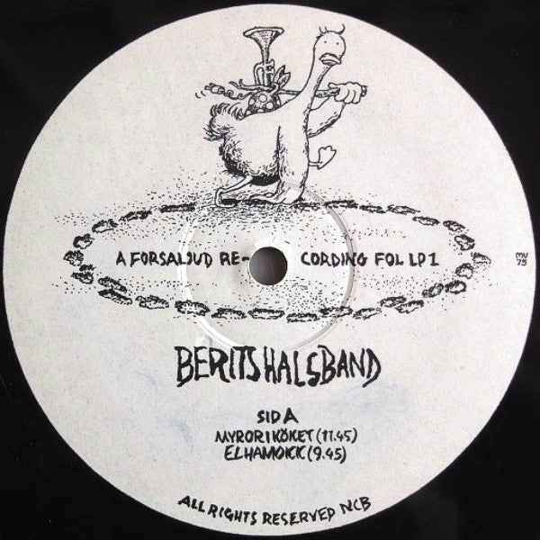 Berits Halsband ~ Berits Halsband (Vinyl) - Djungel & Jazz