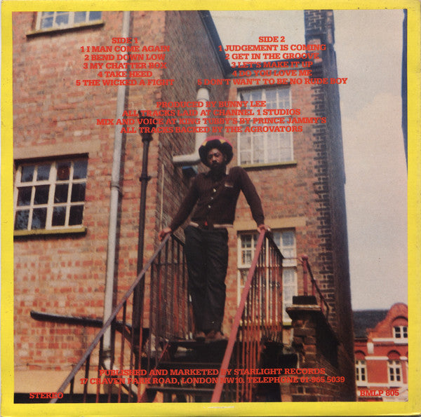 Johnny Clarke : I Man Come Again (LP)