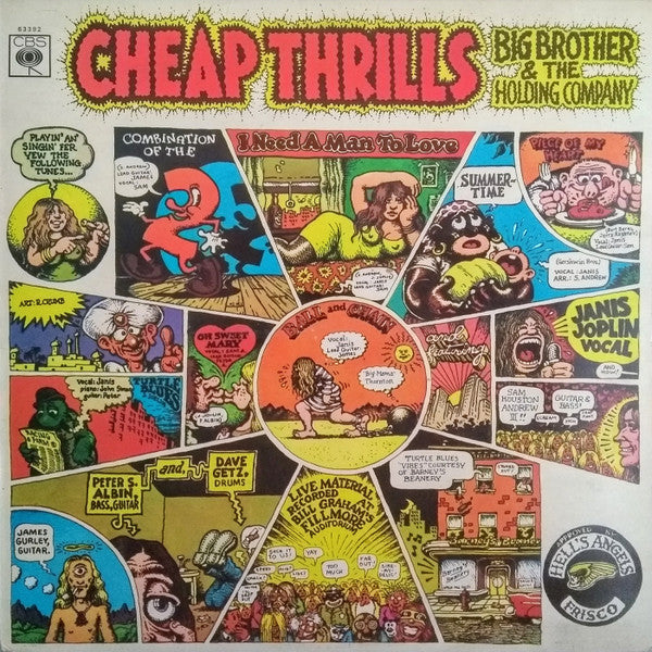 Big Brother & The Holding Company ~ Cheap Thrills (Vinyl) - Djungel & Jazz