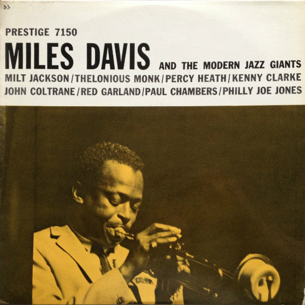 Miles Davis ~ Miles Davis And The Modern Jazz Giants (Vinyl) - Djungel & Jazz