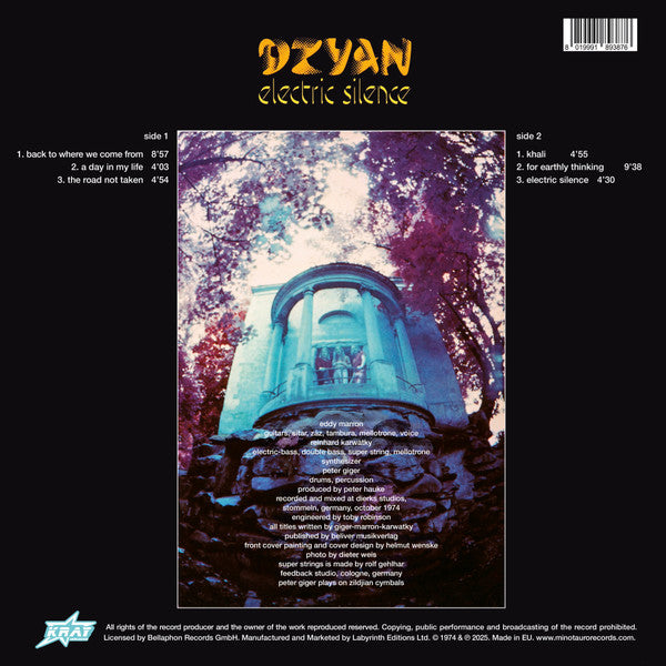 Dzyan ~ Electric Silence (Vinyl) - Djungel & Jazz