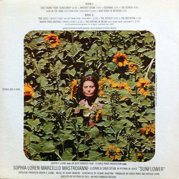 Henry Mancini ~ Sunflower (Vinyl) - Djungel & Jazz