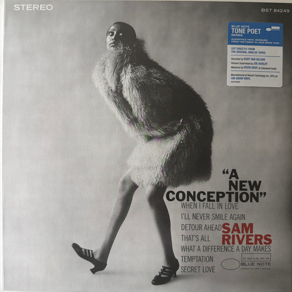 Sam Rivers ~ A New Conception (Vinyl) - Djungel & Jazz