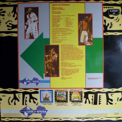 Sonny Okosuns* : Which Way Nigeria? (LP, Album)