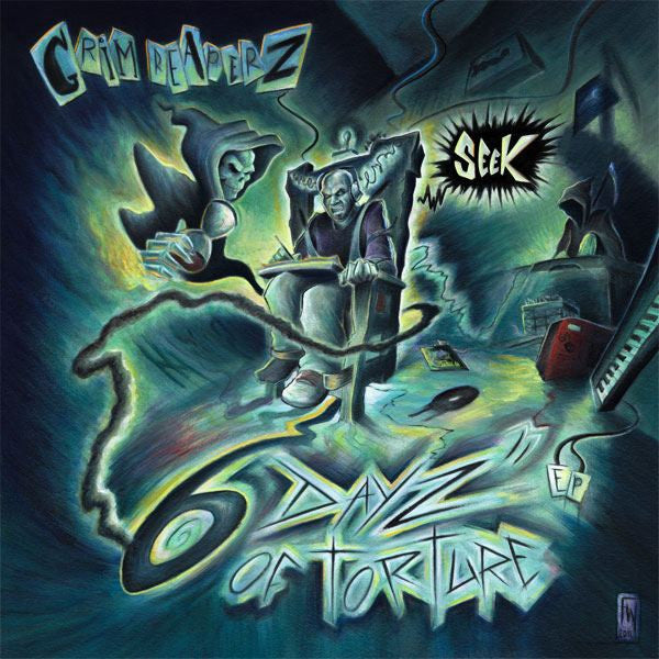Grim Reaperz & SEEK  ~ 6 Dayz Of Torture (Vinyl) - Djungel & Jazz