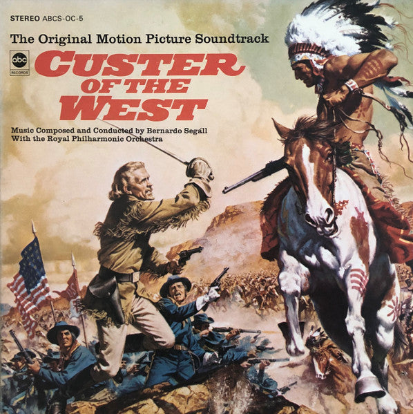 Bernardo Segall With Royal Philharmonic Orchestra ~ Custer Of The West (The Original Motion Picture Soundtrack) (Vinyl) - Djungel & Jazz