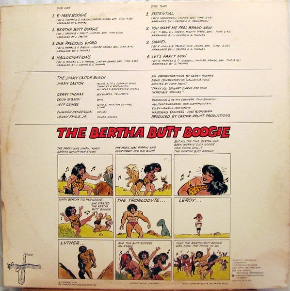 The Jimmy Castor Bunch Featuring The Everything Man ~ Butt Of Course... (Vinyl) - Djungel & Jazz