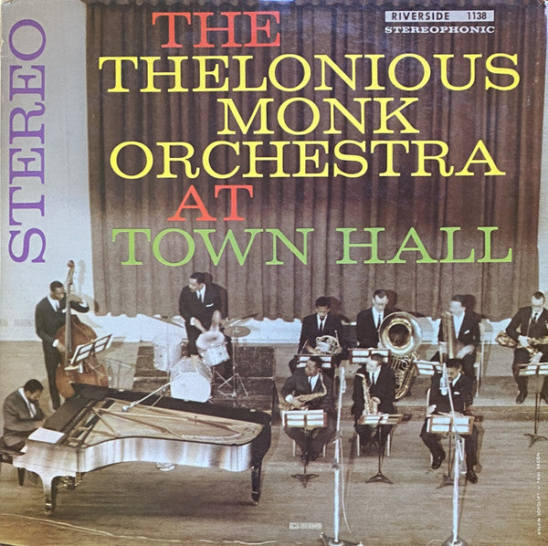 The Thelonious Monk Orchestra ~ At Town Hall (Vinyl) - Djungel & Jazz