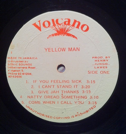 Yellowman & Fathead : Super Mix (LP, Album, M/Print)