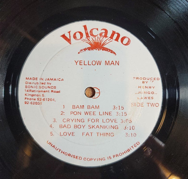 Yellowman & Fathead : Super Mix (LP, Album, M/Print)