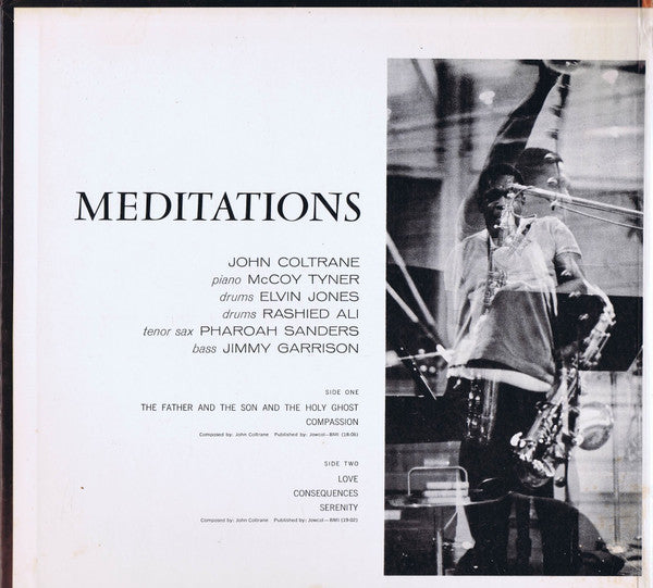 John Coltrane ~ Meditations (Vinyl) - Djungel & Jazz