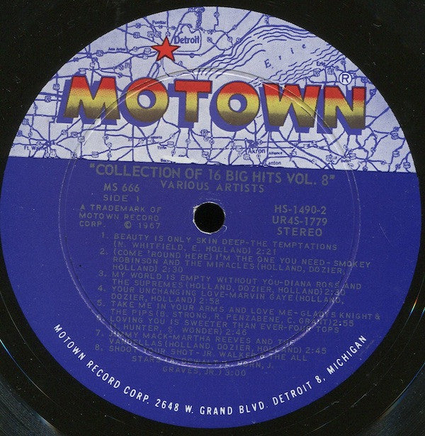 Various ~ A Collection Of Original 16 Big Hits Vol. 8 (Vinyl) - Djungel & Jazz