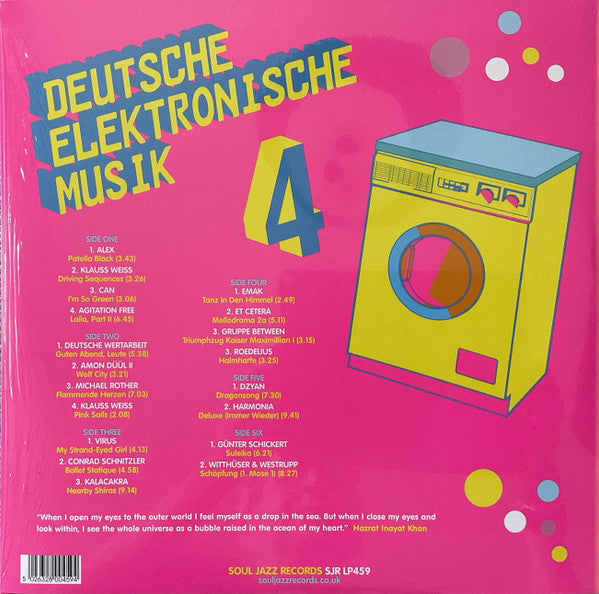 Various : Deutsche Elektronische Musik 4 (Experimental German Rock And Electronic Music 1971-83) (3xLP, Comp)