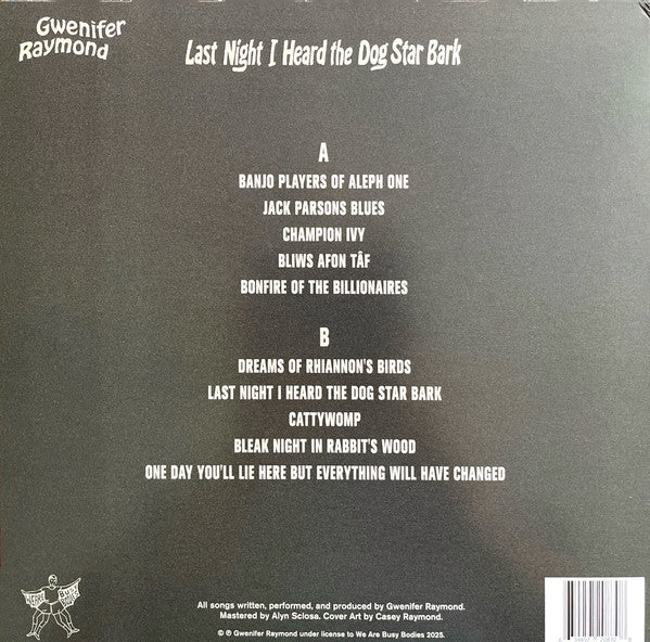 Gwenifer Raymond ~ Last Night I Heard The Dog Star Bark (Vinyl) - Djungel & Jazz