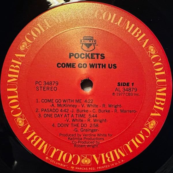 Pockets : Come Go With Us (LP, Album, Pit)