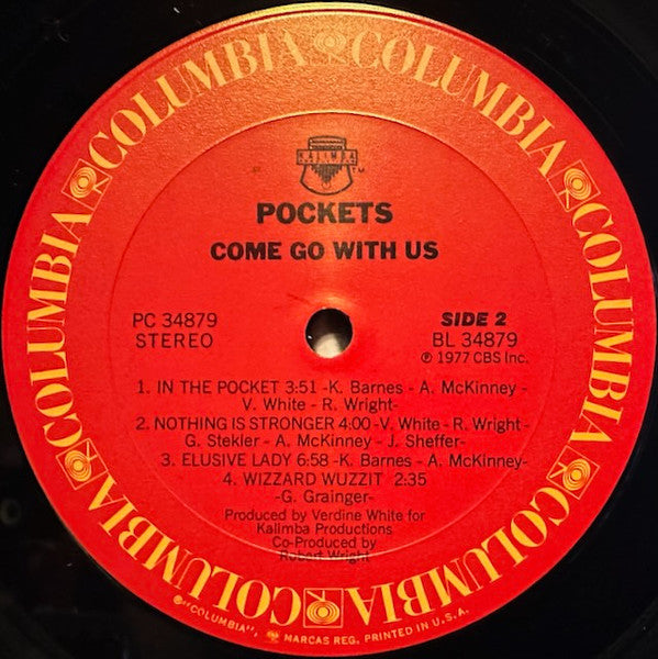 Pockets : Come Go With Us (LP, Album, Pit)