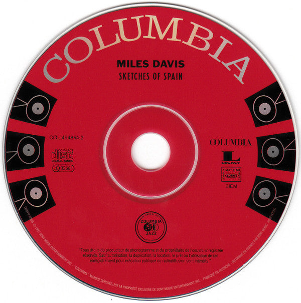 Miles Davis ~ Sketches Of Spain (Vinyl) - Djungel & Jazz