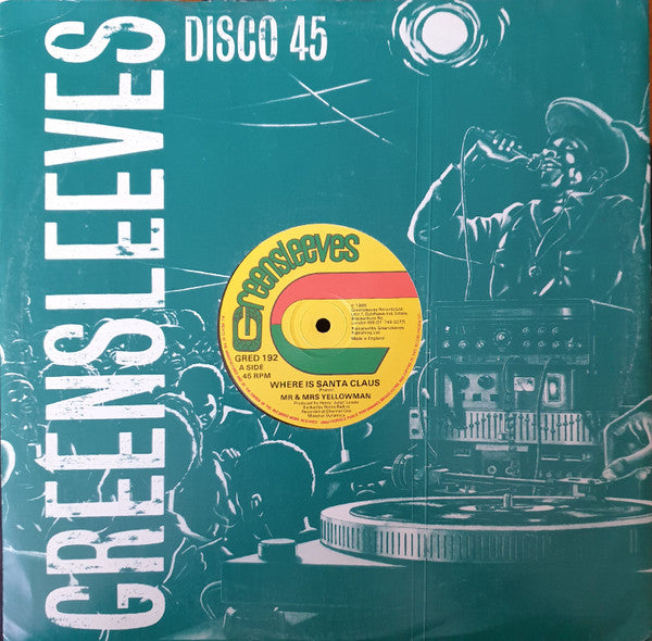 Mr Yellowman* & Mrs Yellowman* / Michael Palmer : Where Is Santa Claus / Happy Merry Christmas (12")