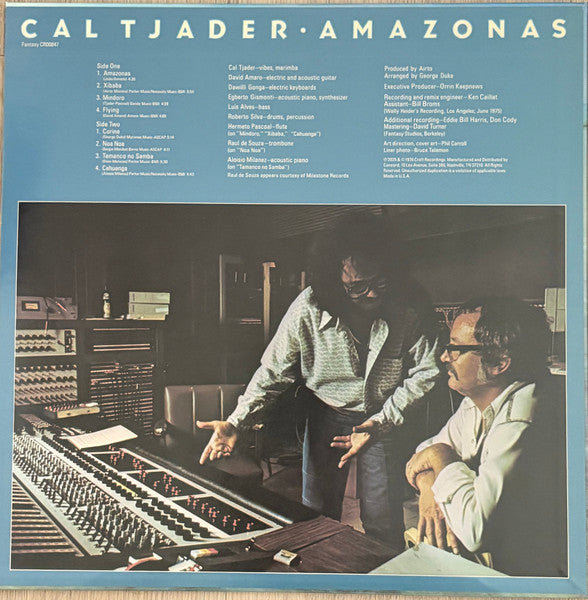 Cal Tjader ~ Amazonas (Vinyl) - Djungel & Jazz