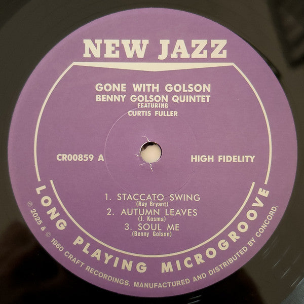 Benny Golson ~ Gone With Golson (Vinyl) - Djungel & Jazz